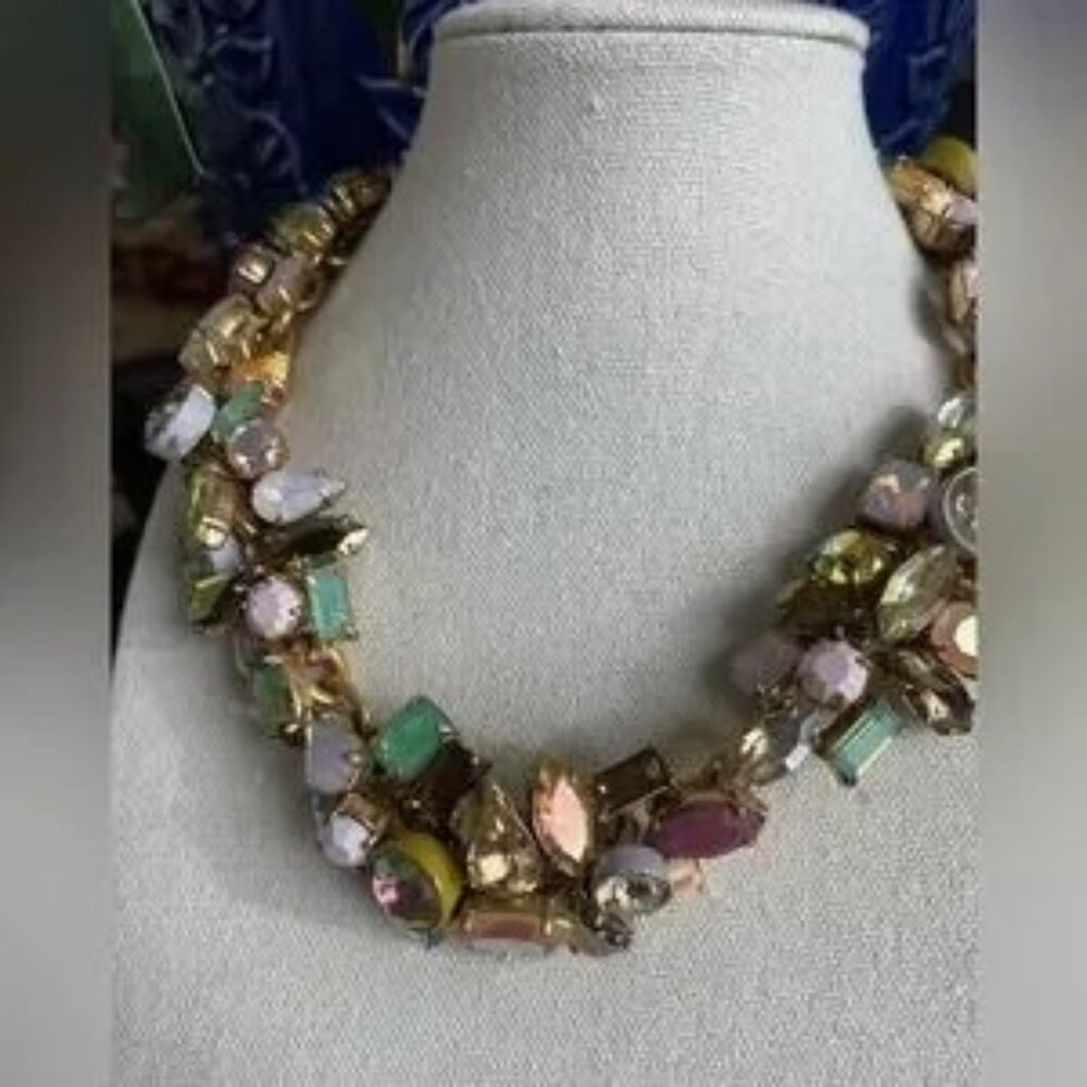 J. Crew Brulee Necklace EUC